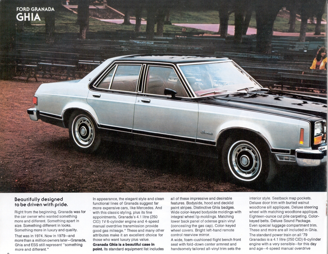 1979 Ford Granada Brochure Page 5